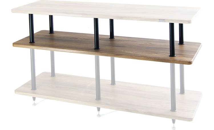 Solidsteel VL Extra Shelf Kit (Walnut) For Solidsteel VL audio racks ...