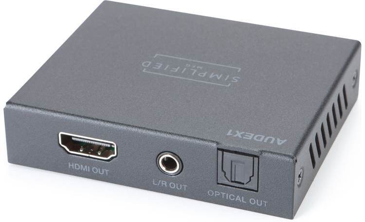 Simplified MFG AUDEX1 HDMI audio extractor at Crutchfield