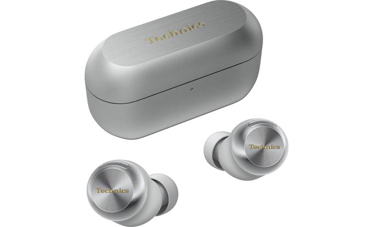 Technics EAH-AZ100 美品 Technics EAH-AZ100 (Silver) True wireless earbuds with