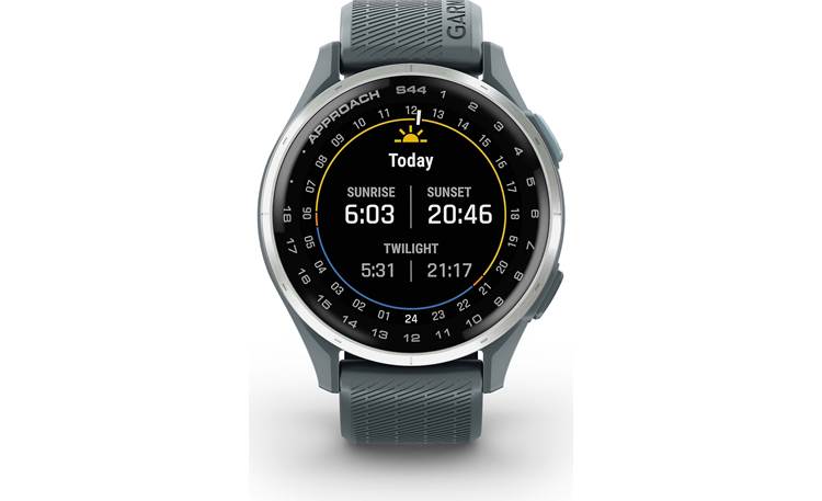 Garmin Approach® S44 (Twilight Band) Golf GPS watch — covers