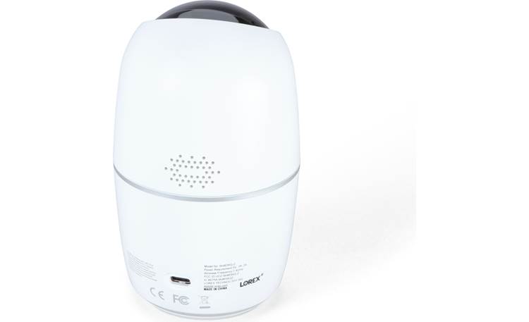 Lorex 2K Dual-Lens Indoor Pan-Tilt Wi-Fi Security Camera Back