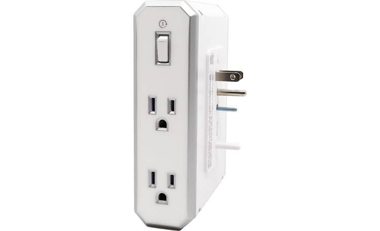 Austere V Series Appliance Widely spaced outlets accommodate bulky plugs