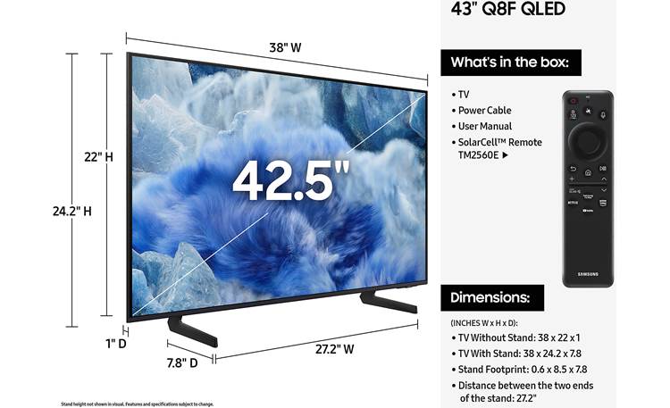 Samsung QN43Q8F Other