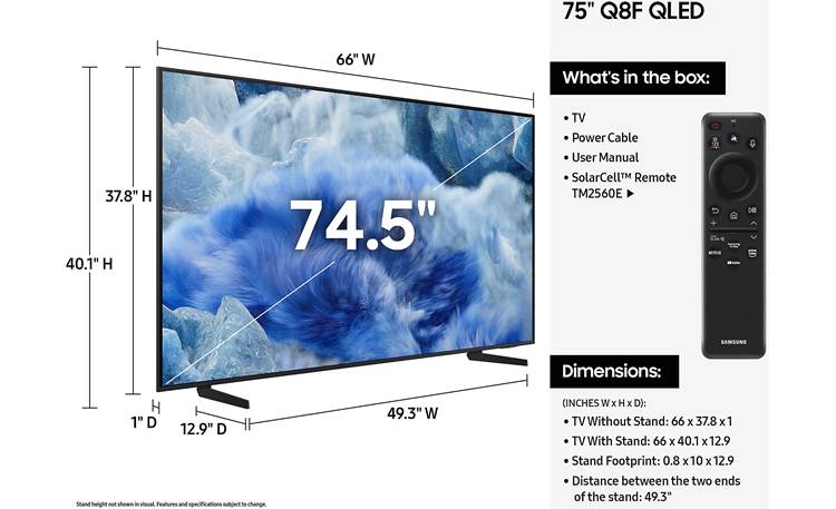 Samsung QN75Q8F Other