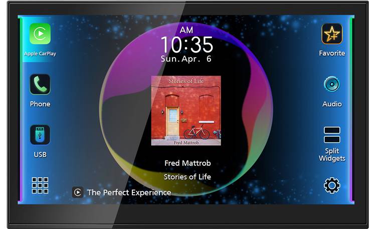 JVC KW-Z800AW This Kenwood Direct Replacement receiver's modular design works perfectly with iDatalink Maestro APX kits