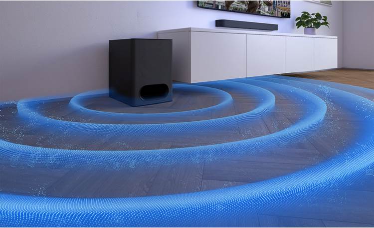 Sony BRAVIA Theater System 6 Deep bass for more impactful listening