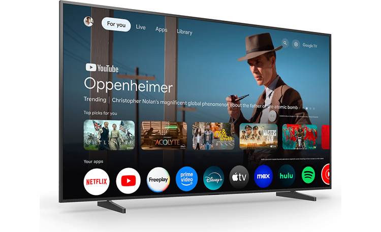 Sony BRAVIA 5 (K55XR50) Easily stream content with Google TV interface