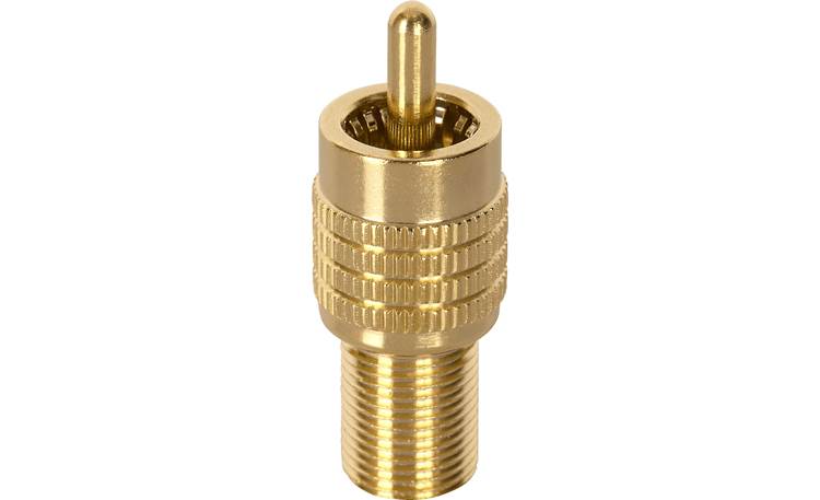 AudioQuest F-Type (Female) to RCA (Male) Adapter Front