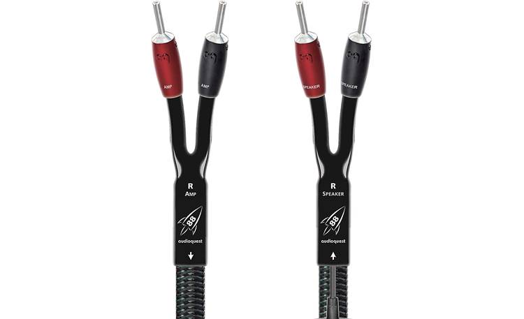 AudioQuest Rocket 88 (10-foot pair) Speaker cables with pre AudioQuest Rocket 88 (10-foot pair) Speaker cables with pre