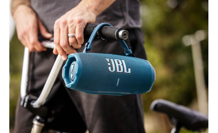 JBL Charge 6 (Blue) Waterproof portable Bluetooth® speaker at