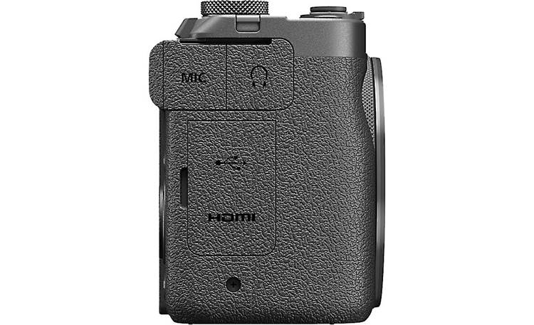 Canon PowerShot V1 Connection panel (closed)