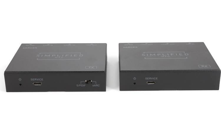 Simplified MFG eARCEX Transmits full bandwidth eARC audio signal from your TV's HDMI eARC port to receiver or other eARC device up to 328' away