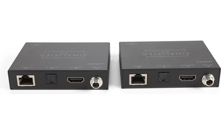 Simplified MFG eARCEX Lets you send audio signals from your TV to distant components via CAT6/6A/7/8 cable