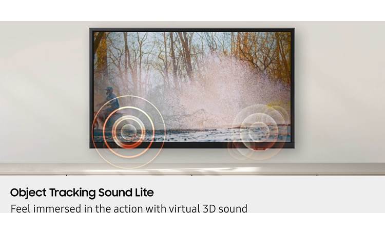 Samsung UN32F6000FFXZA Object Tracking Sound Lite helps locate sounds where they appear on-screen