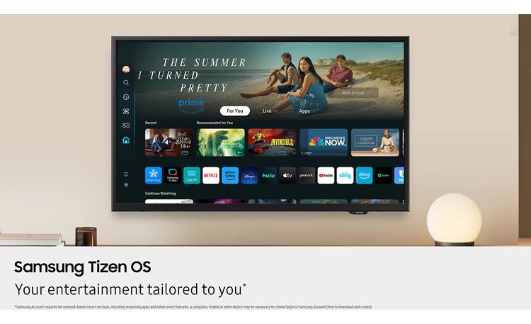 Samsung UN32F6000FFXZA Stream your faves with Samsung Tizen OS