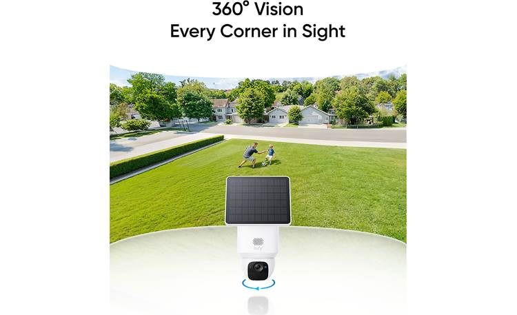 eufy by Anker SoloCam E30 Solar-powered 2K camera with pan