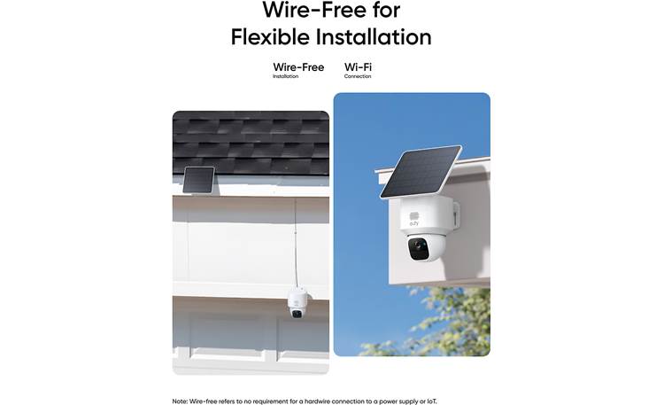 eufy by Anker SoloCam E30 Solar-powered 2K camera with pan