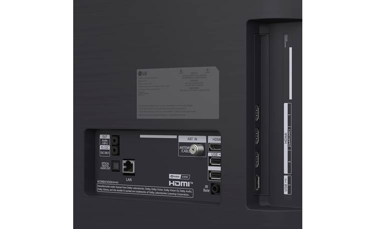 LG OLED48C5PUA A/V connections