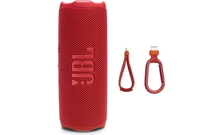 JBL Flip 7 Includes carry loop and carabiner clip
