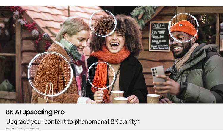 Samsung QN75QN990F Upscales all of your content to near-8K quality