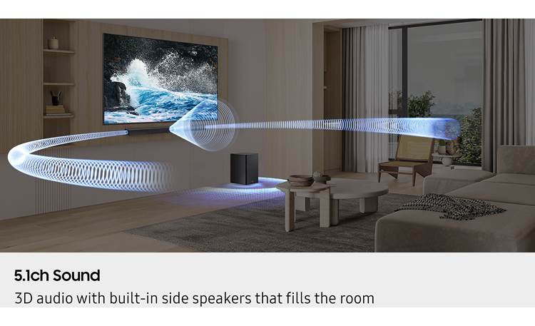 Samsung HW-B750F Compelling home theater audio from a bar and sub