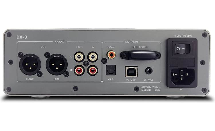 Rotel DX-3 Back
