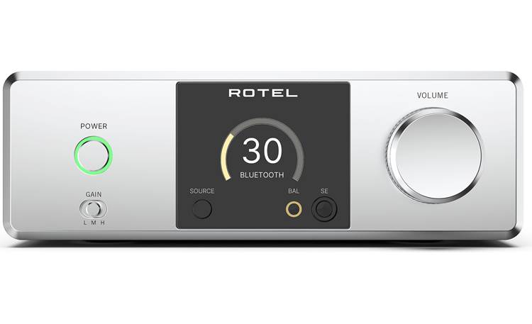 Rotel DX-3 Sleek, versatile headphone amp/preamp with high-grade built-in DAC
