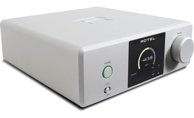 Rotel DX-3 Straightforward front-panel controls and display