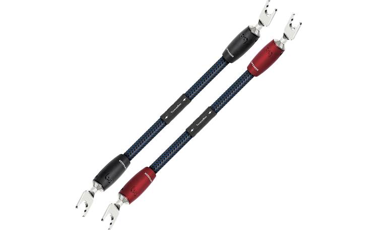 ケーブル・シールド audioquest THUNDER BIRD BIWIRE JUMPERS AudioQuest ThunderBird BiWire Jumpers Set of 4 jumpers for