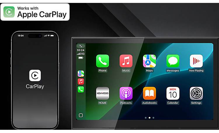 Kenwood Excelon DAX800XR Wireless or wired Apple CarPlay
