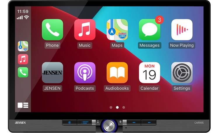 Jensen CAR1415 Digital multimedia receiver (does not play discs) at ...