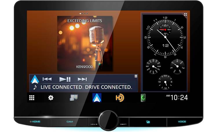 Kenwood Excelon Reference DMX1058XR Customize the display to what works for you
