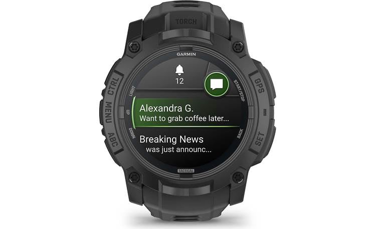 Garmin Instinct 3 Tactical Edition (50 mm - Black) Tactical