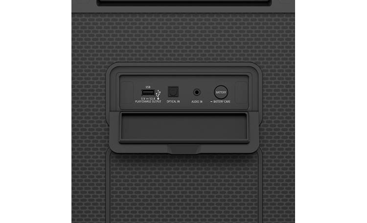 Sony ULT TOWER 9 Connections detail