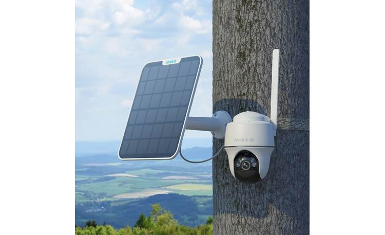 Reolink Go PT Ultra with Solar Panel (White) 4K wireless 4G LTE
