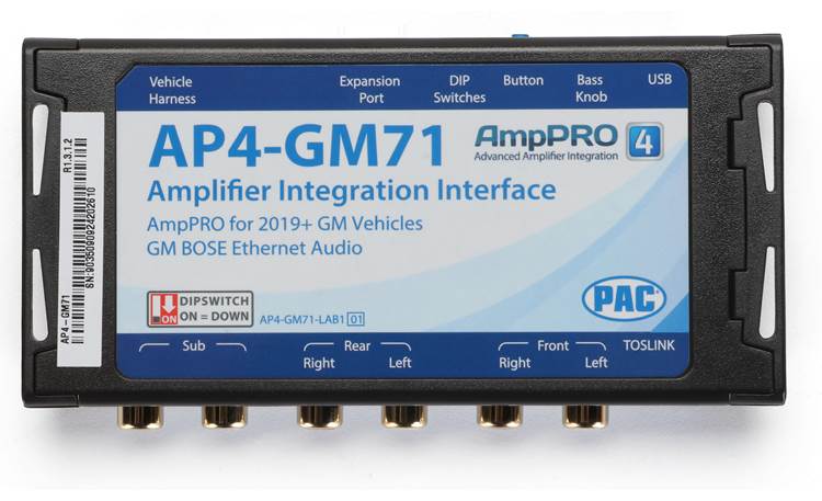 PAC AmpPRO AP4-GM71 Aftermarket Amplifier Interface Other