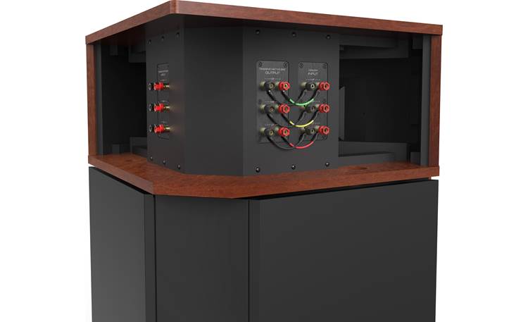 Klipsch Heritage Klipschorn® AK7 Binding posts accommodate single-amp, tri-amp, and tri-amp with active crossover configurations