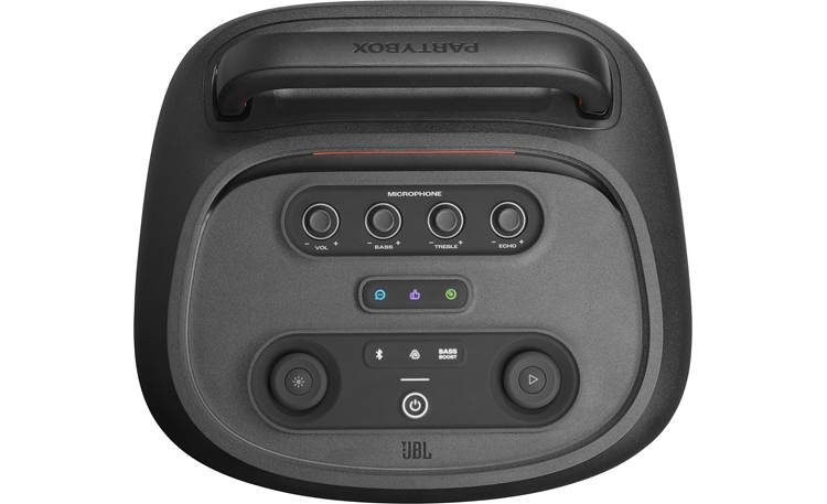 JBL PartyBox 520 Top-mounted control buttons