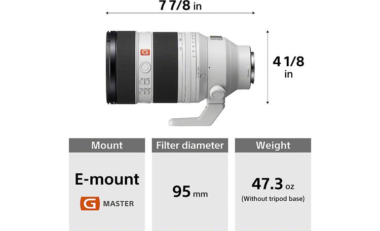 Sony FE 50-150mm f/2 GM Other