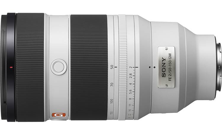 Sony FE 50-150mm f/2 GM Top view