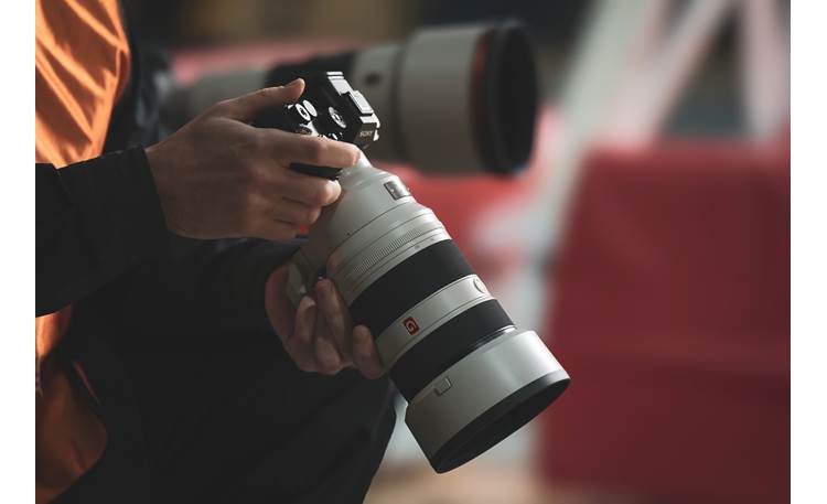 Sony FE 50-150mm f/2 GM Shown in handheld use (camera available separately)