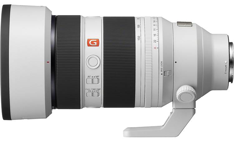 Sony FE 50-150mm f/2 GM A handy lens hood is included