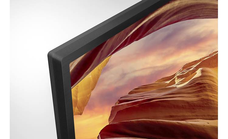 Sony KD50X77L Closeup of bezel