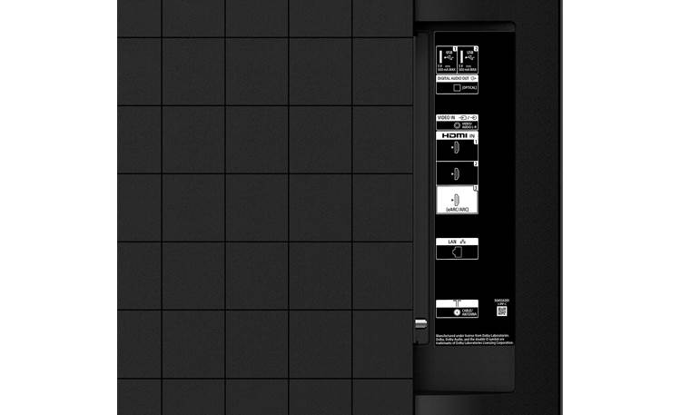 Sony KD50X77L Rear-panel connections