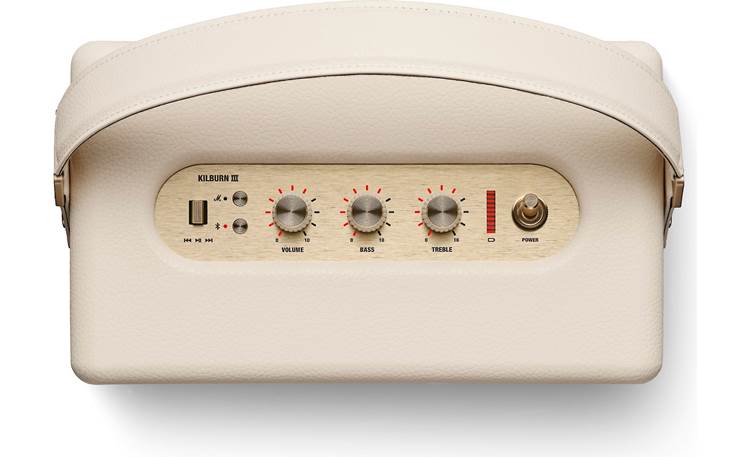 Marshall Kilburn III Top-mounted control buttons