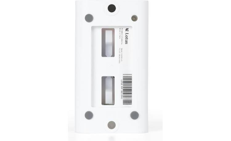 Lotus Kit (1 Ring + 3 Switch Covers) Back of rocker-style switch cover