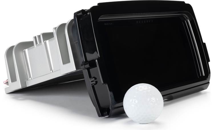 Soundstream Reserve WHD14+ Golf ball shown for scale 