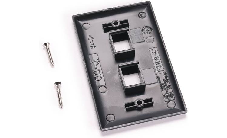On-Q Single Gang Wall Plate Back