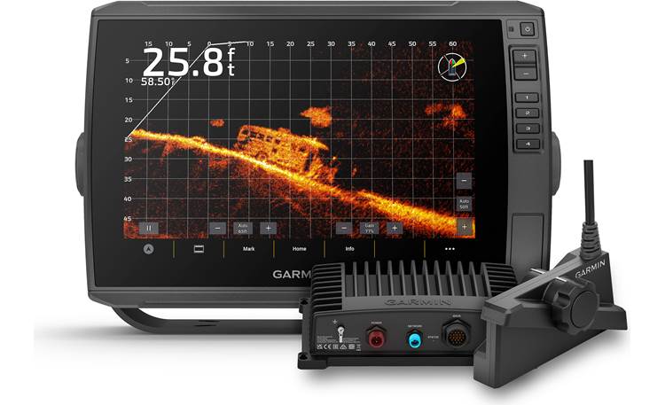 Garmin ECHOMAP™ Ultra 2 & LiveScope™ Plus Bundle Front