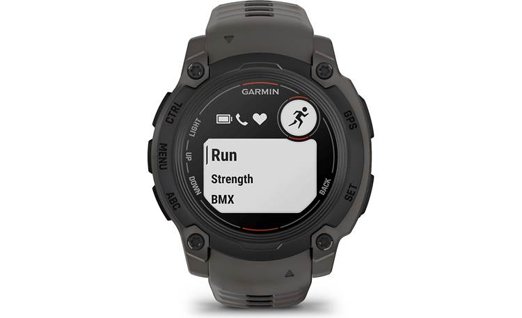 Garmin Instinct E (40 mm - Black) Rugged GPS multisport smartwatch